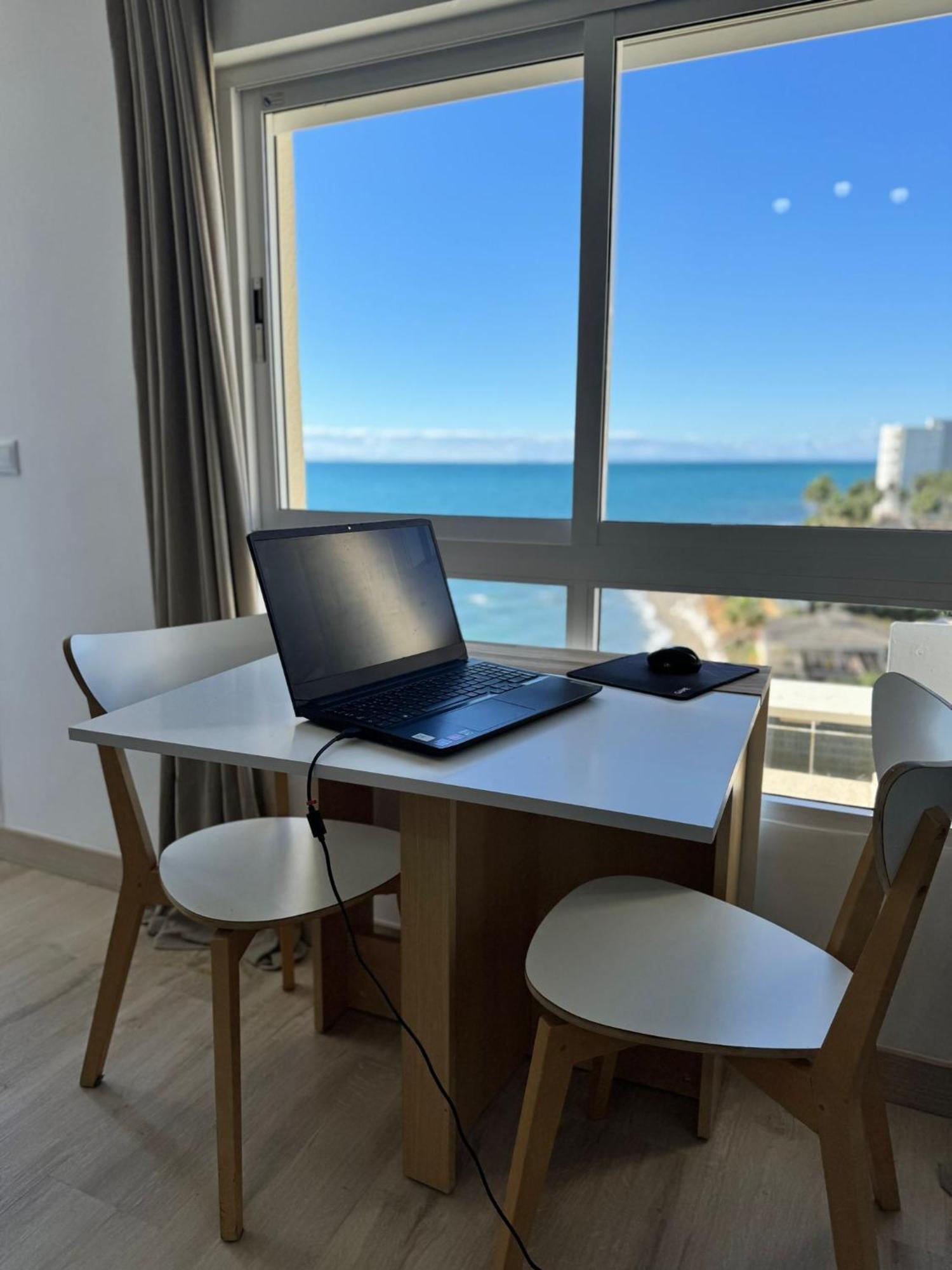 Beachfront Studio ,The View Calahonda, Panoramic Sea Views Sitio de Calahonda Eksteriør billede